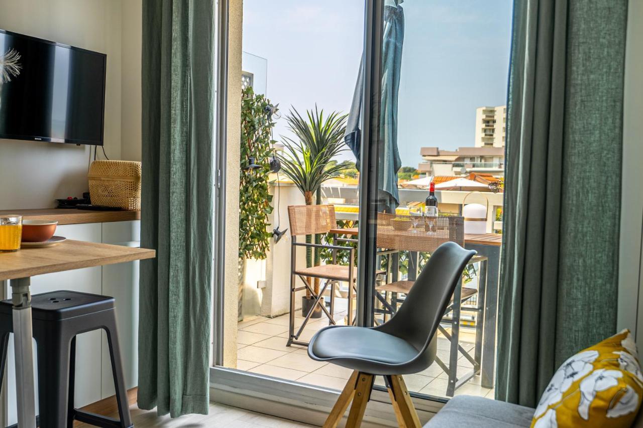 Апартаменты Piton Des Neiges - Nid Douillet Terrasse Vue Port Аркашон Экстерьер фото